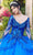 Mori Lee 60128 - Sequined Sheer Long Sleeve Ballgown Ball Gowns