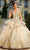 Mori Lee 60134 - Metallic Peplum Ballgown Quinceanera Dresses