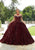 Mori Lee 60177 - Beaded Velvet Quinceanera Ballgown Quinceanera Dresses