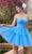 Mori Lee 9553 - Strapless Ruched Tulle Dress Party Dresses