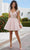 Mori Lee 9594SC - Corser Embrooidered Cocktail Dress Cocktail Dresses 2 / Scarlet