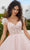 Mori Lee 9594SC - Corser Embrooidered Cocktail Dress Cocktail Dresses 2 / Scarlet