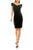 New Yorker's Apparel MD3S13848 - Off-Shoulder Fitted Cocktail Dress Special Occasion Dress