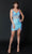 Nina Canacci 311 - Sleeveless Embroidered Cocktail Dress Special Occasion Dress 0 / Light Blue