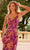 Nox Anabel A1587 - Sequin Floral Sheath Gown Special Occasion Dress