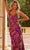 Nox Anabel A1587 - Sequin Floral Sheath Gown Special Occasion Dress