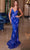 Nox Anabel A1587 - Sequin Floral Sheath Gown Special Occasion Dress