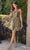 Nox Anabel A825 - Halter Metallic Cocktail Dress Cocktail Dresses