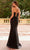 Nox Anabel C1605 - Glitter Jersey High Slit Dress Special Occasion Dress