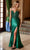 Nox Anabel C1605 - Glitter Jersey High Slit Dress Special Occasion Dress