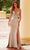 Nox Anabel C1605 - Glitter Jersey High Slit Dress Special Occasion Dress