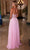 Nox Anabel C1617 - Strapless Lace Applique Chiffon Gown Special Occasion Dress