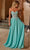 Nox Anabel C1617 - Strapless Lace Applique Chiffon Gown Special Occasion Dress