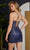 Nox Anabel C783 - Corset Bodice V-Neck Cocktail Dress Cocktail Dresses