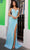 Nox Anabel D1355 - Sequin Sheath Prom Dress Special Occasion Dress 0 / Light Blue