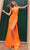 Nox Anabel D1355 - Sequin Sheath Prom Dress Special Occasion Dress 0 / Orange
