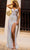 Nox Anabel D1355 - Sequin Sheath Prom Dress Special Occasion Dress 0 / White Multi