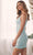 Nox Anabel D809 - Plunging Sweetheart Sequin Cocktail Dress Cocktail Dresses