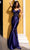 Nox Anabel E1292 - Draped Sheath Prom Dress Special Occasion Dress