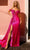 Nox Anabel E1451 - Cold Shoulder Ruched Prom Dress Prom Dresses