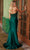 Nox Anabel E1527 - Strapless Ruched Draping Sheath Gown Special Occasion Dress