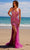 Nox Anabel E1531 - Sheer Beaded Deep V Slit Dress Special Occasion Dress