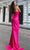 Nox Anabel F1380 - Draped Slit Prom Dress Special Occasion Dress