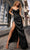 Nox Anabel F1381 - Draped Wrap Prom Dress Special Occasion Dress