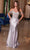 Nox Anabel F1568 - Satin Trumpet Dress with Sheer Beaded Bodice Special Occasion Dress