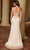 Nox Anabel F1571 - Off-Shoulder Beaded Fringe Trumpet Gown Special Occasion Dress