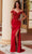 Nox Anabel F1572 - Beaded Off-Shoulder Satin Gown Special Occasion Dress