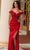 Nox Anabel F1572 - Beaded Off-Shoulder Satin Gown Special Occasion Dress