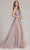 Nox Anabel G1149 - Lace-Up Back Embroidered Prom Gown Prom Dresses 8 / Periwinkle