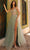 Nox Anabel G1354 - Corset Bodice V-Neck Prom Dress Special Occasion Dress 00 / Sage Green