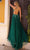 Nox Anabel G1405 - Scoop Lace Appliqued Prom Dress with Slit Special Occasion Dress