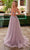 Nox Anabel G1649 - Sheer Bodice Tulle Gown with High Slit Special Occasion Dress