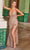 Nox Anabel G1652 - Strapless Sequin Gown with High Slit Special Occasion Dress