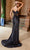 Nox Anabel G1655 - Sequin Embellished Sheath Gown with Straps Special Occasion Dress