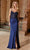 Nox Anabel H1667 - Off-Shoulder Beaded Sleeve Gown Special Occasion Dress