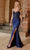 Nox Anabel H1667 - Off-Shoulder Beaded Sleeve Gown Special Occasion Dress