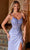 Nox Anabel H1670 - Satin Gown with Corset Bodice and Slit Special Occasion Dress