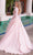 Nox Anabel H1680 - Puff Sleeve Glitter Ballgown Special Occasion Dress