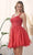 Nox Anabel H784 - Sweetheart Tulle A-Line Cocktail Dress Cocktail Dresses