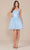 Nox Anabel H846 - V-Neck A-Line Cocktail Dress Cocktail Dresses