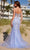 Nox Anabel Q1541 - Elegant Floral Lace Sheath Dress Special Occasion Dress