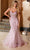 Nox Anabel Q1541 - Elegant Floral Lace Sheath Dress Special Occasion Dress