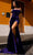 Nox Anabel R1244 - Draped Velvet Prom Dress Special Occasion Dress