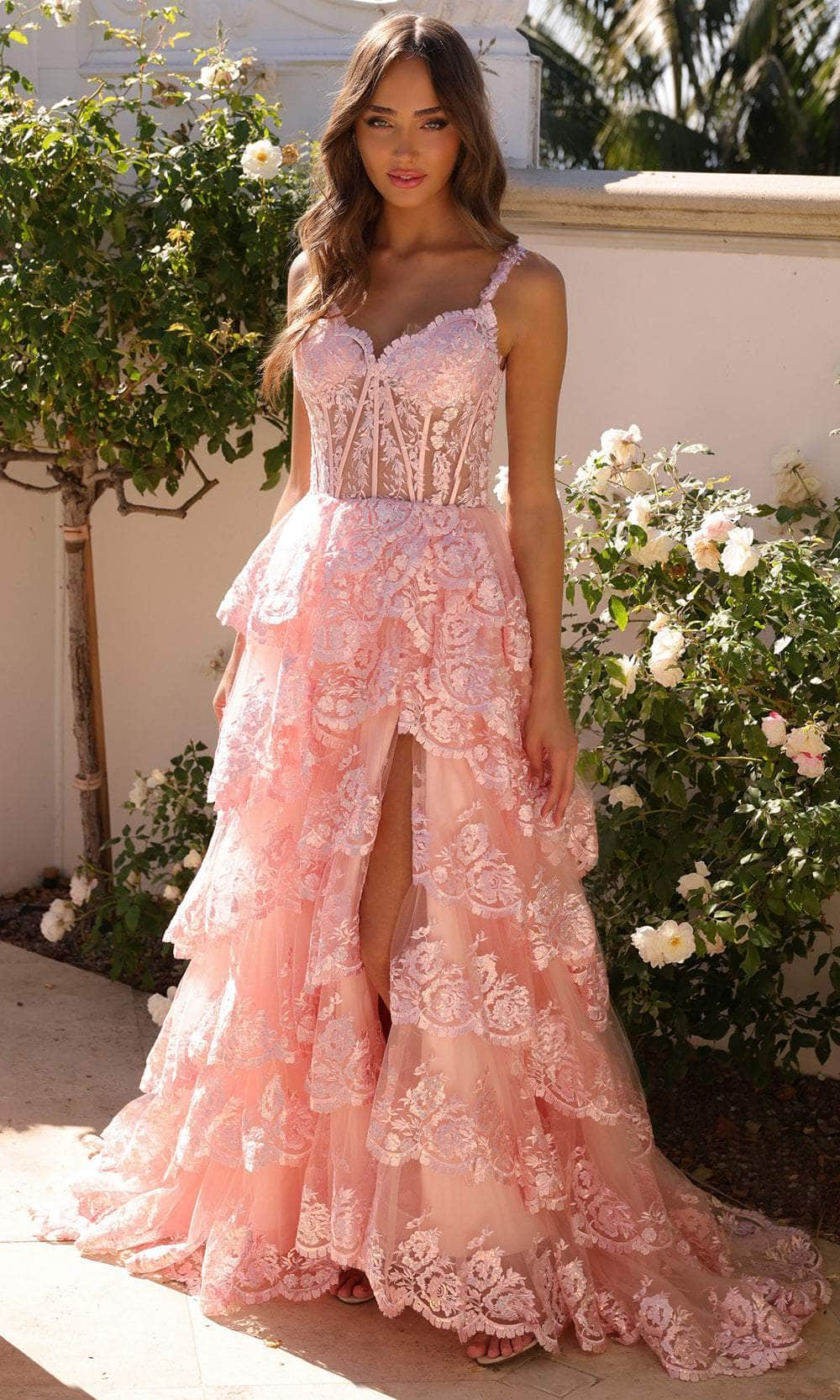 Lace Tiered Dress