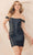 Nox Anabel R799 - Off Shoulder Corset Cocktail Dress Cocktail Dresses