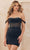 Nox Anabel R806 - Beaded Cowl Cocktail Dress Cocktail Dresses